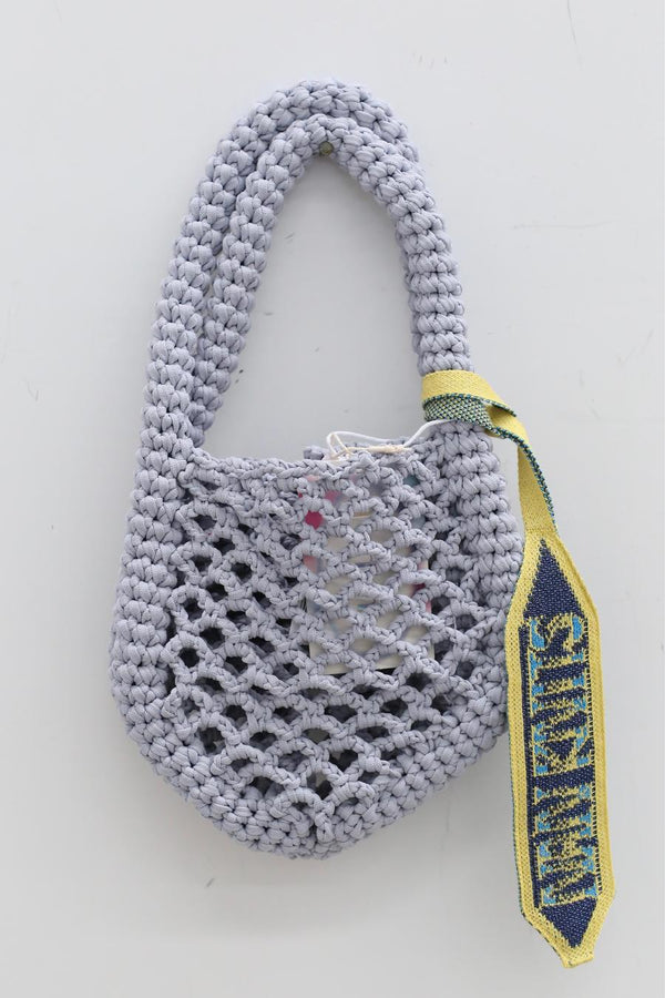 NAN KNITS hand hook fishing net basket handbag 22051821